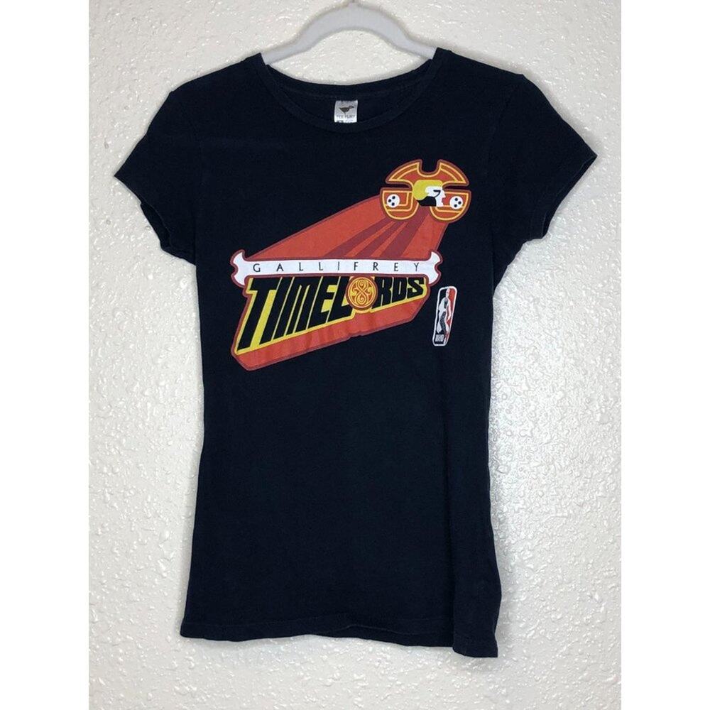 TeeFury Dr Who Gallifrey Basketball Shirt Small Dr. Ten